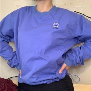 windbreaker thrifted from goodwill